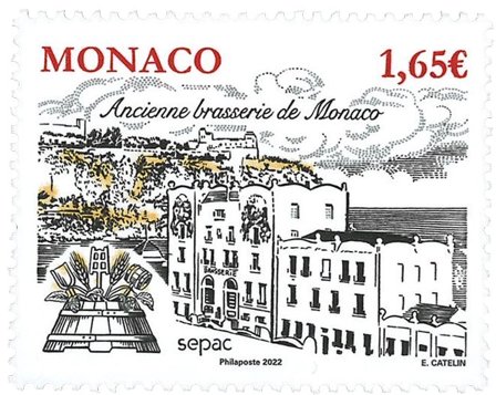 Monaco - SEPAC 2022 / Lokale drikkevarer - Bryggeri - Postfrisk frimærke