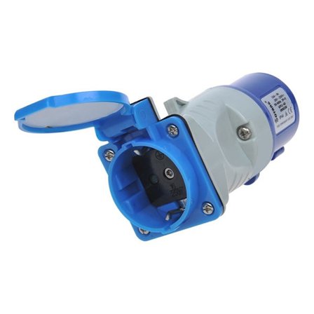 Adapter från CEE till Schuko-uttag