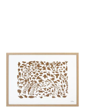 Otc Art Poster 50X70Cm Cheetah Home Decoration Posters & Frames Posters Animals Brun Iittala