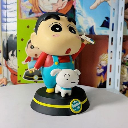 Anime Crayon Shin-chan Action Figur Leksaker Kawaii Doll Manga Fig