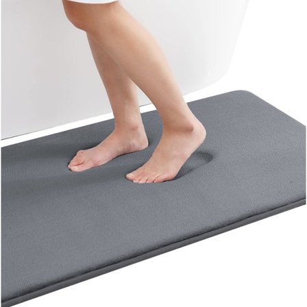 Memory Foam badmatta, supermjuka absorberande badrumsmattor