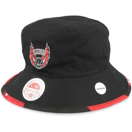 Mitchell & Ness - NBA Svart bucket Hatt - Portland Trail Blazers Hyper Black Bucket @ Hatstore