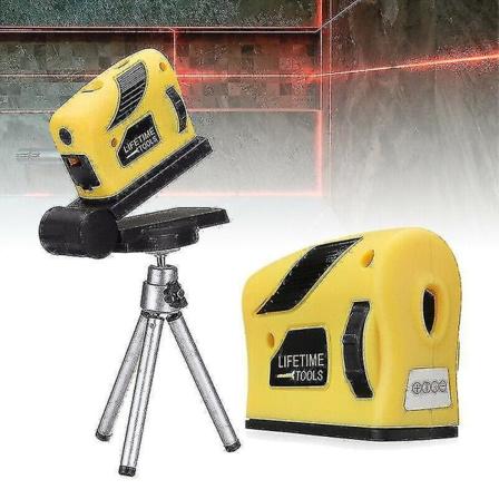 4-i-1 presis multifunksjons lasernivå horisontal vertikal strålemålebånd 360 graders automatisk lasernivå