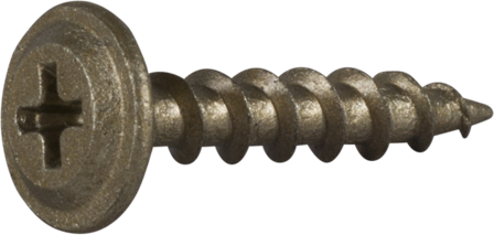 ESSVE 579525 Montageskruv 4,5 mm Ø, CorrSeal, PH2, vass spets 25 mm, 250-pack, Infästning