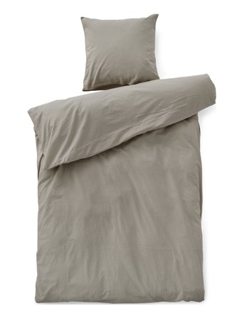 compliments Stone Bed Linen 150X210/50X60 Cm - Grey - 150X210;50X60CM