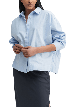 Ahlvar Gallery Gigi Oxofrd Shirt Skjortor Dam Blå XS