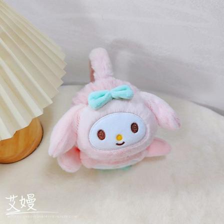 Sanrio Tilbehør Blød plys ørevarmer Vintervarm ørepude Anime Kuromi Melodi Kvinder Mode Øreklap Cold Protection Ørebetræk My melody