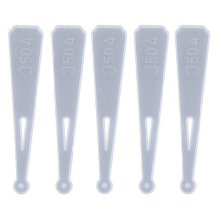 5 stk Silikon Bogmærkemodel DIY Bogmærkemodel Støbningsforme Epoxy Harpiksforme