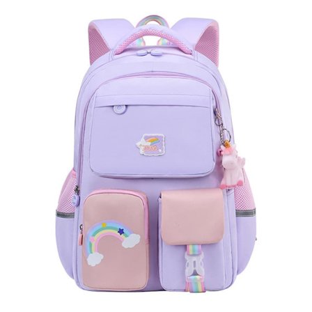 Sød Rygsæk til Skolepiger – Skolerygsæk til Børn, Grundskole, Mellemtrin, Vandtæt & Stor Kapacitet_TF_TF