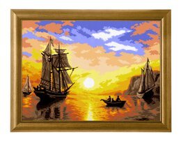 Broderipakke Stramei Vakker solnedgang - Duftin