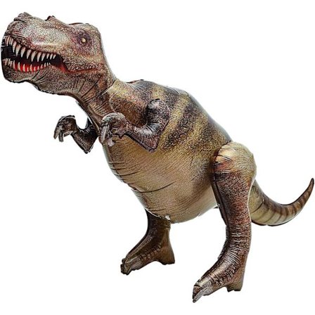 47" T-rex Dinosaur Uppblåsbar Ballong Dinosaurie Födelsedagsfest Tillbehör Dekorationer Jätte Tyrannosaurus Rex Dinosaurie Ballong Jumbo Livsstorlek 