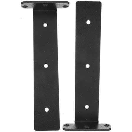 2 stk. Hyldeknægt 10 tommer Vægmonteret Flydende Hyldeknægt Hyldeholder