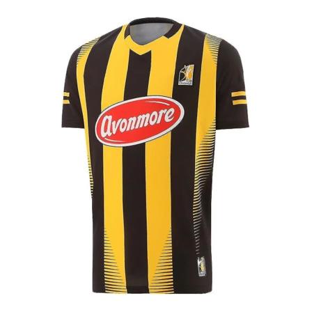 Høykvalitets 2023 Kilkenny Gaa 3 Stripes hjemmeskjorte L