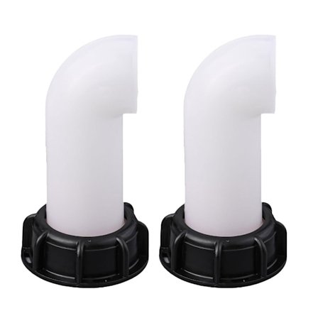 2 st IBC Tank Adaptrar Lock Ventiler Anslutningsventiler Lock Beslag Kranverktyg Lätt att Använda