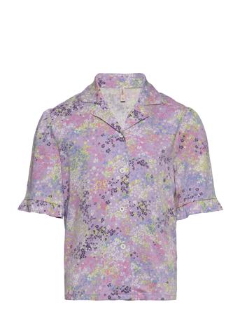 Koganna S/S Shirt Ptm Purple Kids Only