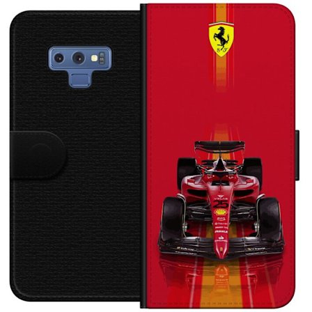 Yhteensopiva Lompakkokotelo Samsung Samsung Galaxy Note9 Ferrari Formula 1 -auto ikonisessa punaisessa muotoilussa urheilullisella tarkkuudella