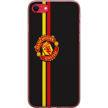 Apple iPhone SE (2022) Gennemsigtig cover Manchester United F.
