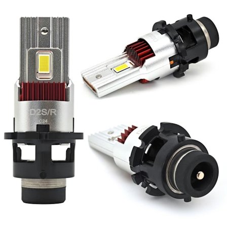 LED D2S / D2R CANBUS polttimo 2 kpl, Uusi, homologointi 8000lm