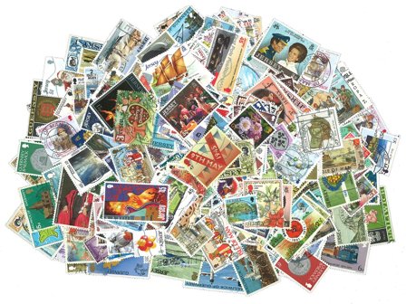 Britiske Øer - Frimærkepakke - 500 forskellige