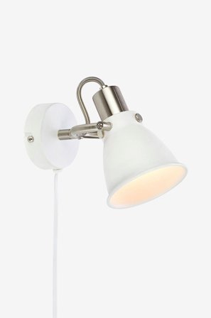 Markslöjd - Vegglampe ALTON 1L - Hvit - Vegglamper - Fra Homeroom