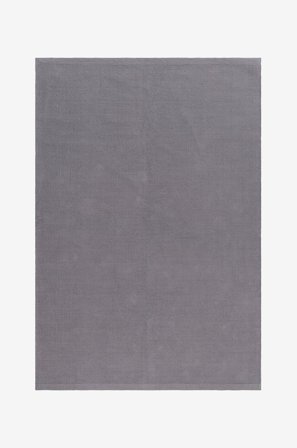 KM Home - Kludetæppe Hemse - Grå - Bomulds- & kludetæpper - 140X200 - Fra Homeroom