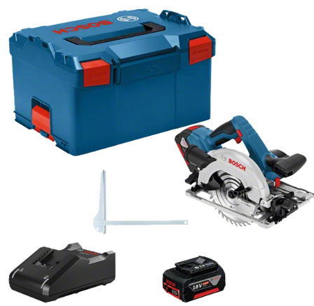 Bosch GKS 18V-57 G Cirkelsåg med batteri och laddare, Elhandverktyg