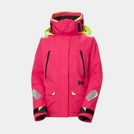 Sailing jacket Helly Hansen Skagen Offshore, Cranberry, women's, Small