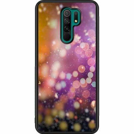 Xiaomi Redmi 9 Svart Skal Glitter
