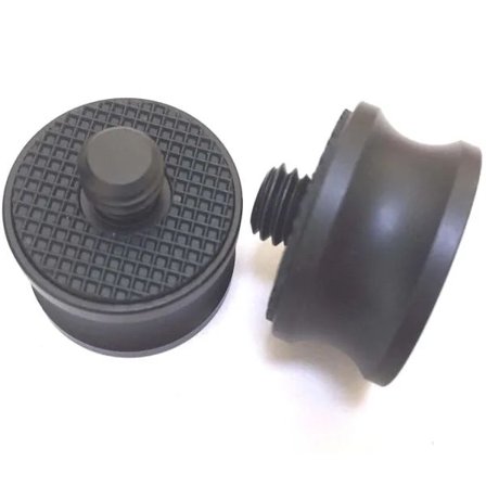 2x 6J8 Ytterdiameter 28mm Kamerastativ plattform omkoblingsskruer 3/8 hann til 1/4 hunn kontakt eller adapter hode blitslys lampe hot shoe til...