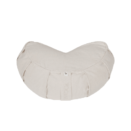 Yogiraj Meditationskudde Meditation Cushion, Crescent Sporttillbehör Unisex Vit