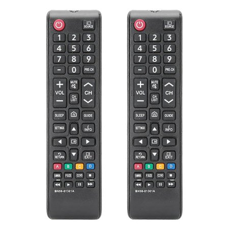 2 kpl Monitoiminen TV-kaukosäädin Samsung-televisioiden kaukosäätimen korvaamiseen