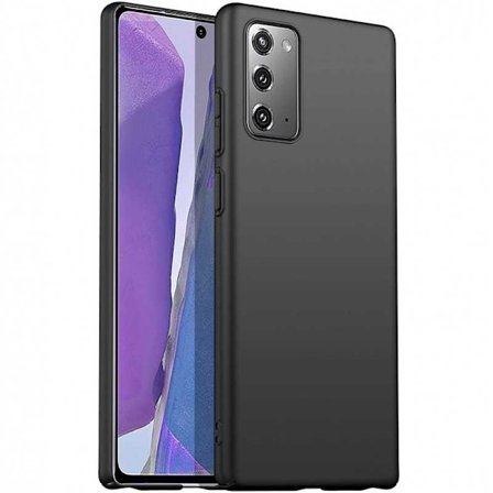 Samsung Note 20 Tunt Mattsvart Skal Basic V2