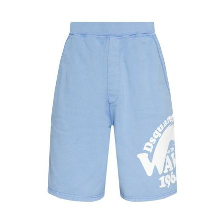 Dsquared2 Casual Korte Broek , Blauw , Heren , Maat: M