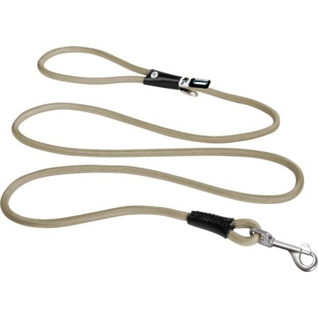 Curli Stretch Comfort Leash M Koppel & Spårlinor Beige 1,8 m