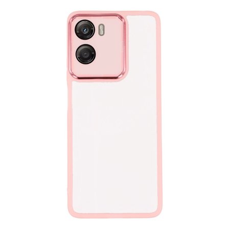 SKALO Motorola Moto G06 4G DKSM Color Bumper Frosted TPU Suojakuori - Pinkki