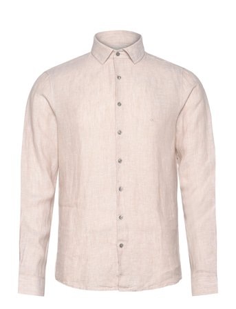 Calvin Klein | Linen Solid Slim Shirt | 41