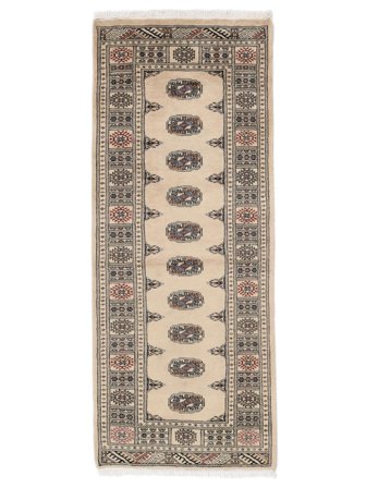Tappeto Pakistan Bukara 3Ply 81X199 Passatoie Marrone/Arancione (Lana, Pakistan)