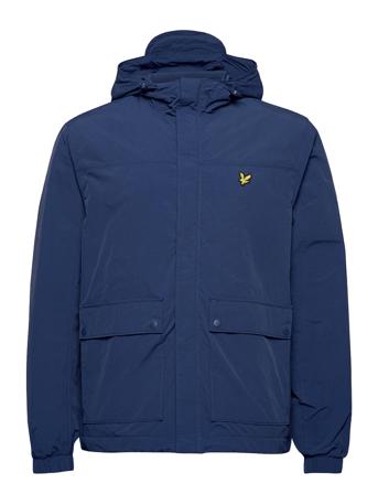 Hooded Pocket Jacket Parka Takki Sininen Lyle & Scott