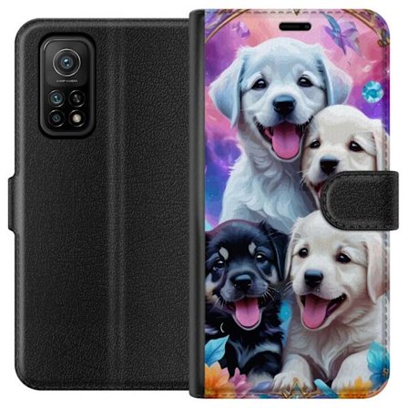 Kompatibel Tegnebogsetui til Xiaomi Mi 10T Pro 5G Fyra valpar