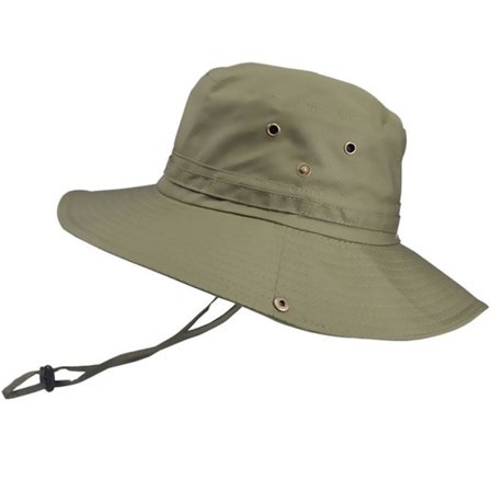 UV-suoja Ämpärihattu Miesten Aurinkohattu Kalastajan hattu Ulkouima olkihattu Ämpäri kalastukseen Metsästys