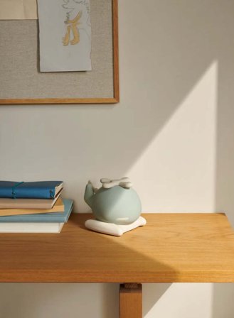 Winston helikopter nattlampe - dove blue