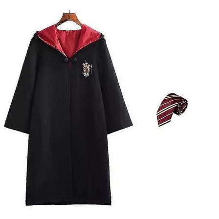 Magisk Kappe Kåbe Hermione Granger Kostume Kostume Nederdel Harryypotter Tørklæde Briller Gryffindor Feriefestgave Tilbehør