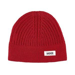 Kids - Indee Ruby Red Kiwi Beanie 38-40 (11-12 Years) - Headwear - 38-40 (11-12 Years) - Red