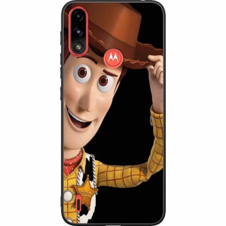 Motorola Moto E7 Power Svart Skal Toy Story - Woody