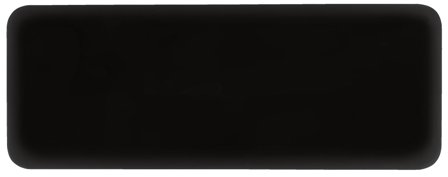 Mill Invisible WiFi Gen 3 panelovn 1300W (sort) Stål, WiFi + Mill-app, strømbesparende PID-teknologi, våtromsgodkjent, 15-19 m²