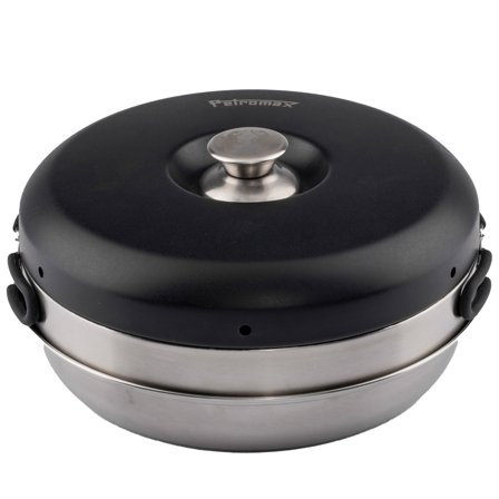 Petromax Dimengo retkiuuni 2 litraa, ruostumaton teräs