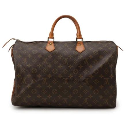 Louis Vuitton Vintage Pre-owned Canvas handvskor brun, Dam Vintage Väskor, Dam, Storlek: ONE SIZE