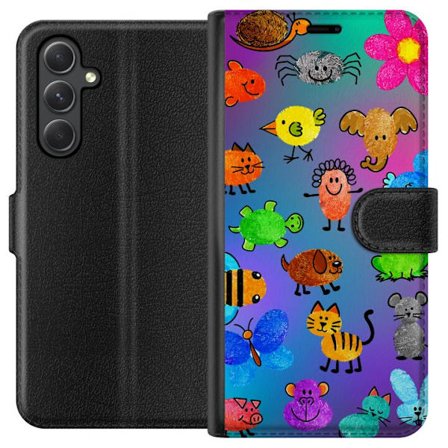 Yhteensopiva Lompakkokotelo Samsung Galaxy A05s Little Scribble Friends