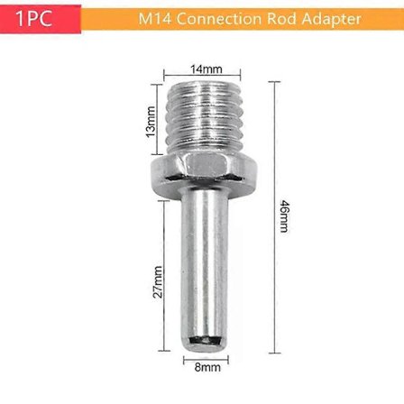 Gaibosi 125mm Polerskive Letvægts Krog Loop Bagside M14 Borefastgørelse Slibeskive til Vinkelsliber M14 Rod Adapter