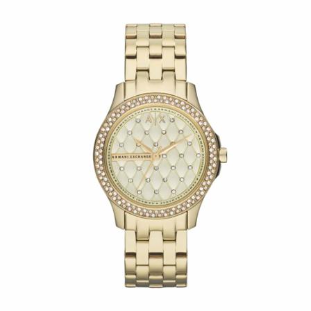 Armani Exchange Watch - Ax5216 gul, Dam Klockor, Dam, Storlek: ONE SIZE